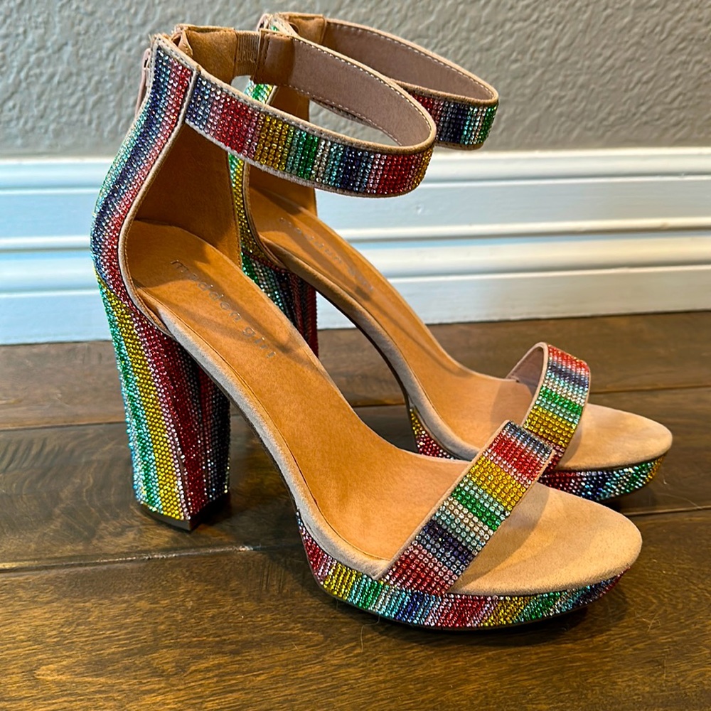 Rainbow shoes